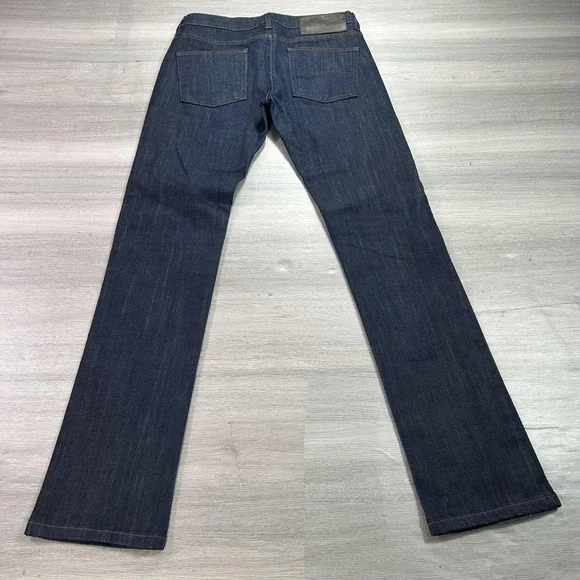 Naked & Famous Jeans Mens 32x33 Blue Indigo Power Stretch SkinnyGuy Denim